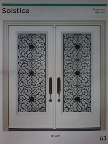 WROUGHT IRON GLASS