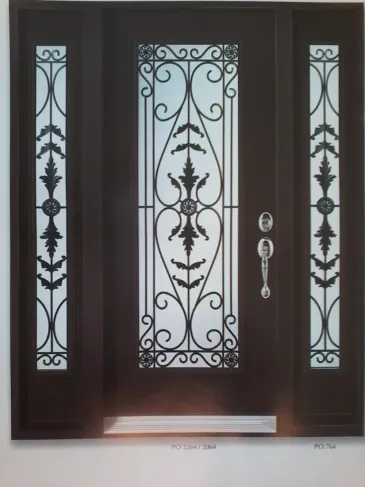 WROUGHT IRON GLASS