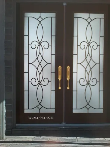 WROUGHT IRON GLASS