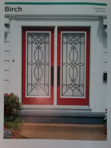 WROUGHT IRON GLASS
