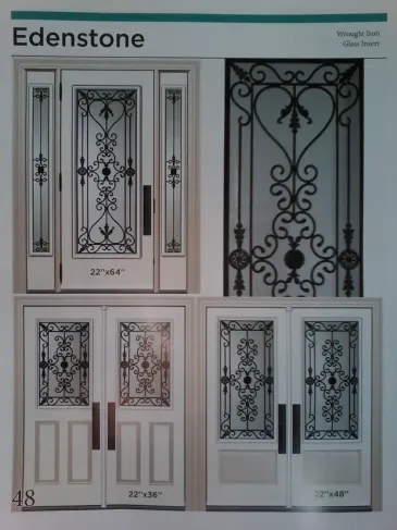 WROUGHT IRON GLASS