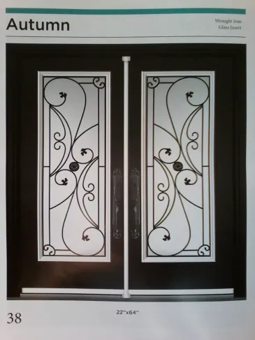 WROUGHT IRON GLASS