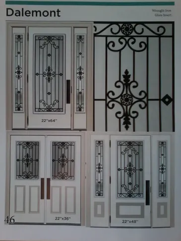 WROUGHT IRON GLASS