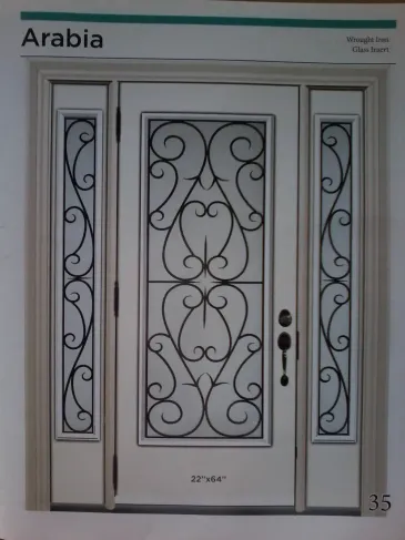 WROUGHT IRON GLASS