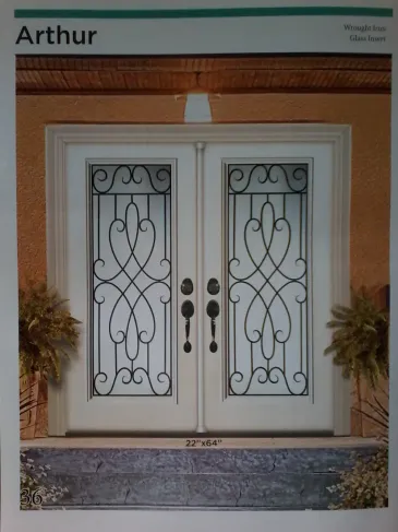 WROUGHT IRON GLASS