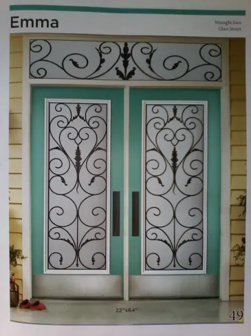WROUGHT IRON GLASS