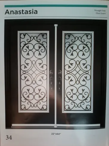 WROUGHT IRON GLASS