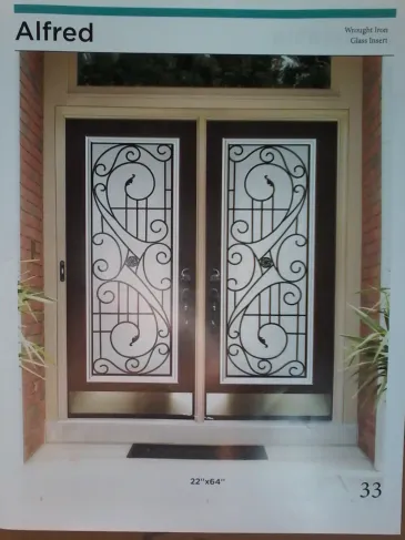 WROUGHT IRON GLASS