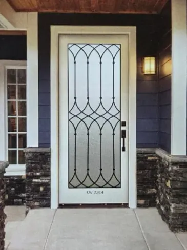 WROUGHT IRON GLASS