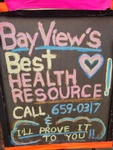 Black Board with an advertisement - Flexibility Training Milwaukee WI by Better Results Personal Training