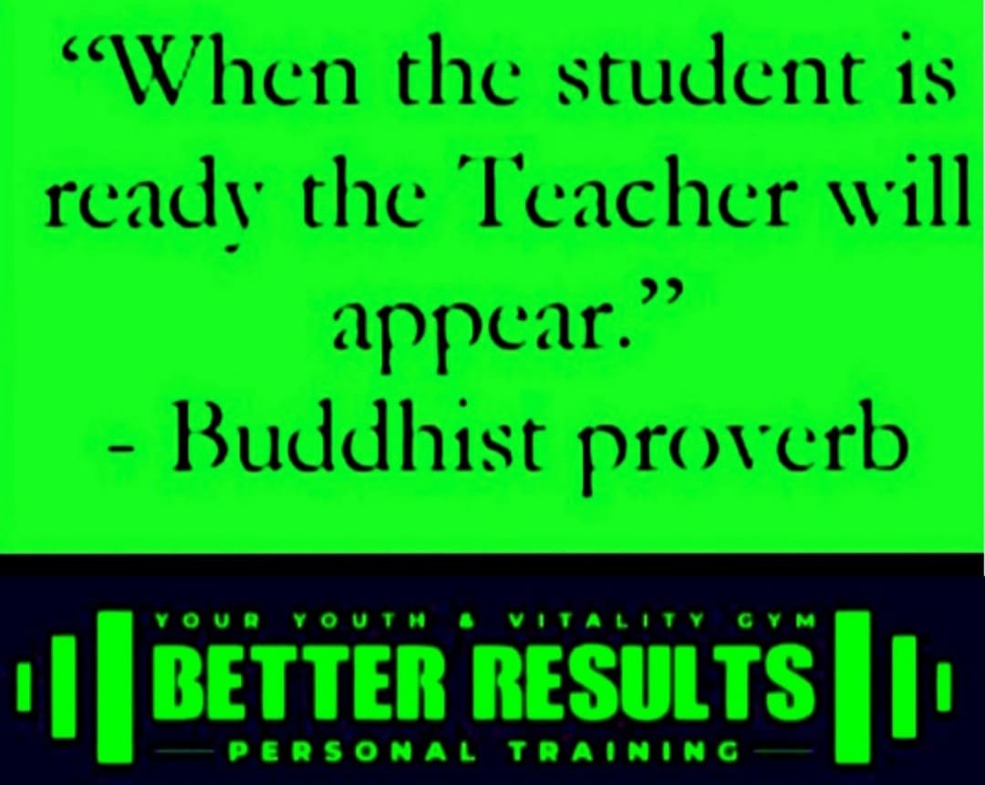 Buddhist Proverb - Motivation Quote by Better Results Personal Training