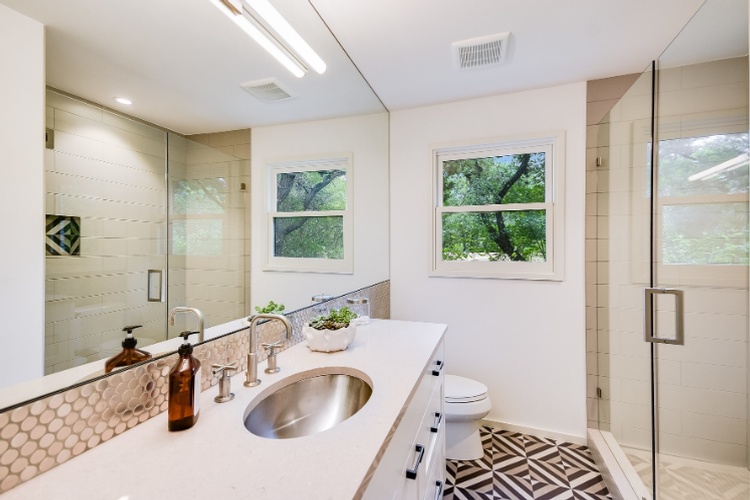 Bathroom Vanity Sink - Residential Construction Austin TX by PB Construction