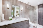 Modern Bathroom by PB Construction - Custom Home Builder in Austin