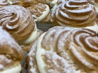 Vanilla Cream Puff - Authentic German Bakery Marietta by Bernhard German Bakery and Deli