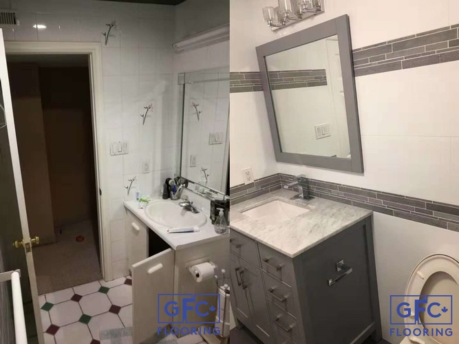 Bathroom Renovation Before&After#2