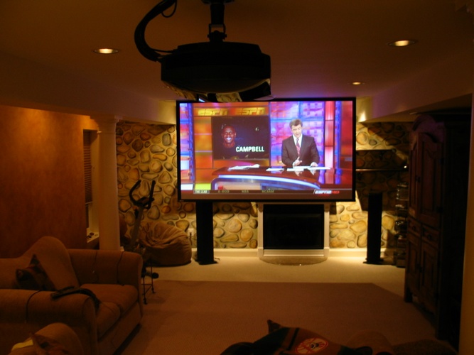 Custom Home Theater Design Frederick by Nerical LLC