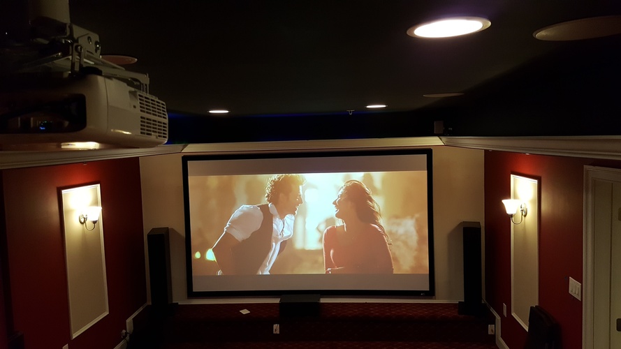 Custom Home Theater Installation in Frederick, Maryland by Nerical LLC