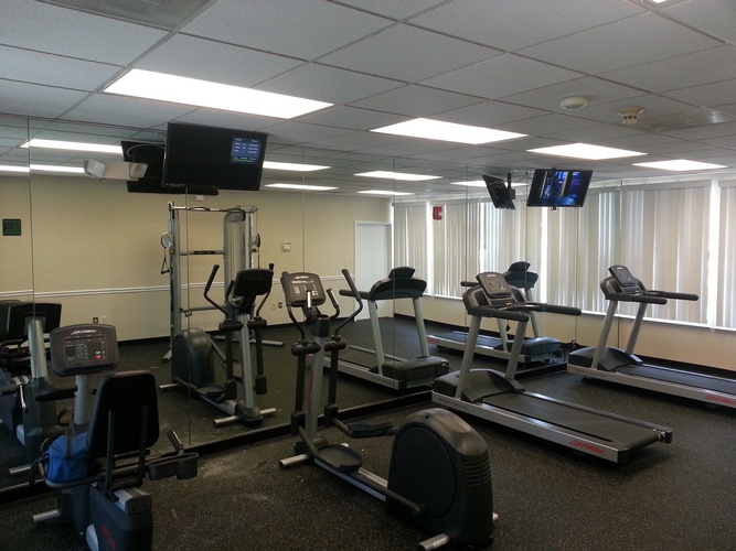 Gym Area Flat Screen TV Wall Mount Installation Rockville by Nerical LLC