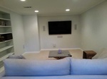 Living Room Flat Screen TV Wall Mount Installation Frederick MD by Nerical LLC