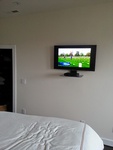 Standard Flat Screen TV Wall Mount Installation Frederick by Nerical LLC - CEDIA Certified Technician
