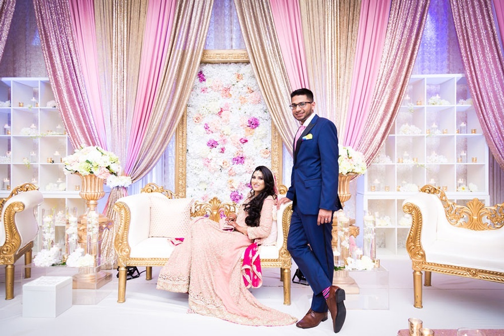 Gorgeous Floral Wedding Backdrop by Design Mantraa-Decor and Florals - Wedding Decor Toronto