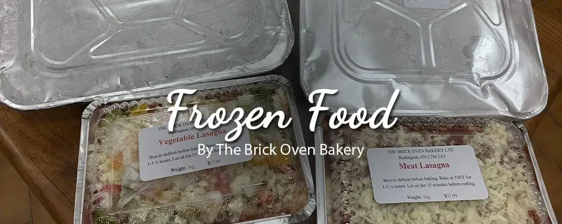 Frozen Italian Food by The Brick Oven Bakery