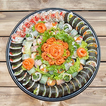 Take out Party Tray by Taiga Japan House - Seafood Teriyaki Richmond Hill