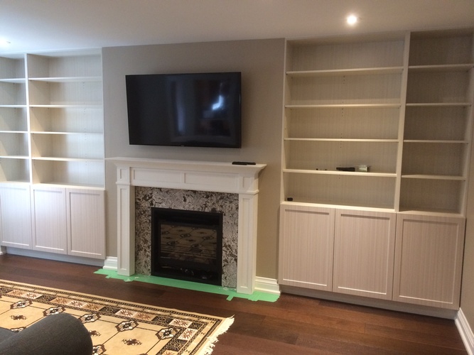 Lee Fireplace After - Oakville Fireplace Renovation by Viva Renovations and Contracting Inc.