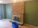 Lee Fireplace Before - Oakville Fireplace Renovation by Viva Renovations and Contracting Inc.