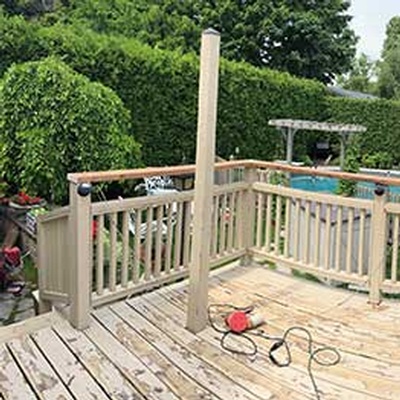 Fence and Deck Renovation Services by Viva Renovations and Contracting Inc. in Burlington