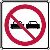 RB Series Do Not Pass - Regulatory Signage Solutions Campbellford by B M R  Mfg Inc