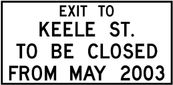 TC-64 ROAD CLOSING(RISTRICTION NOTICE)