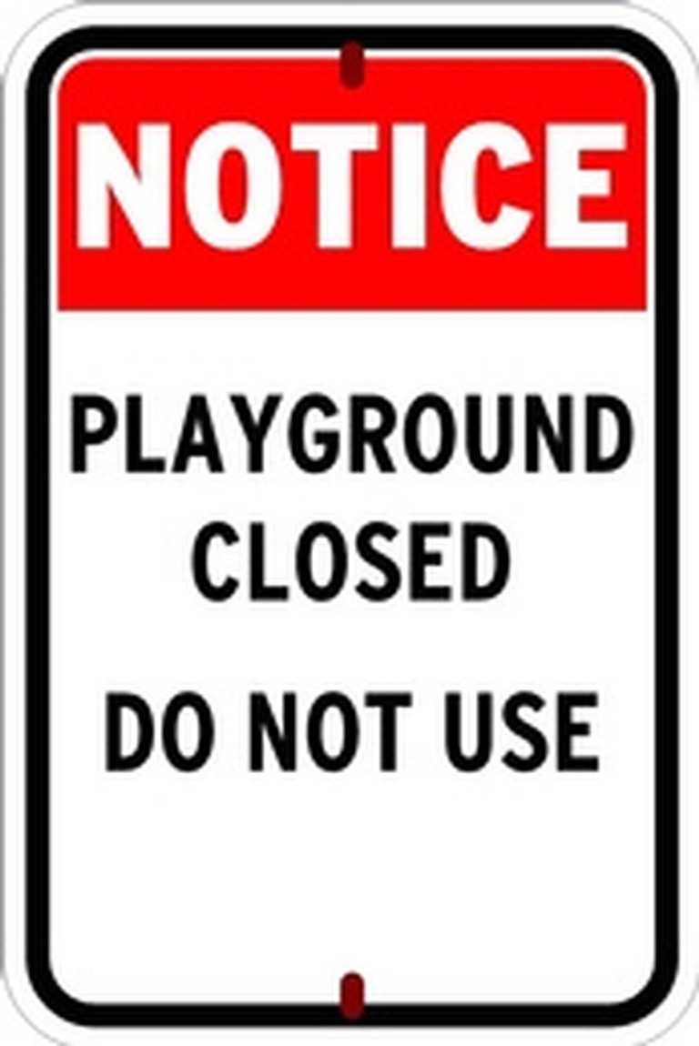 Notice - Closed Do Not Use Signage Manufacturing Campbellford by B M R  Mfg  Inc