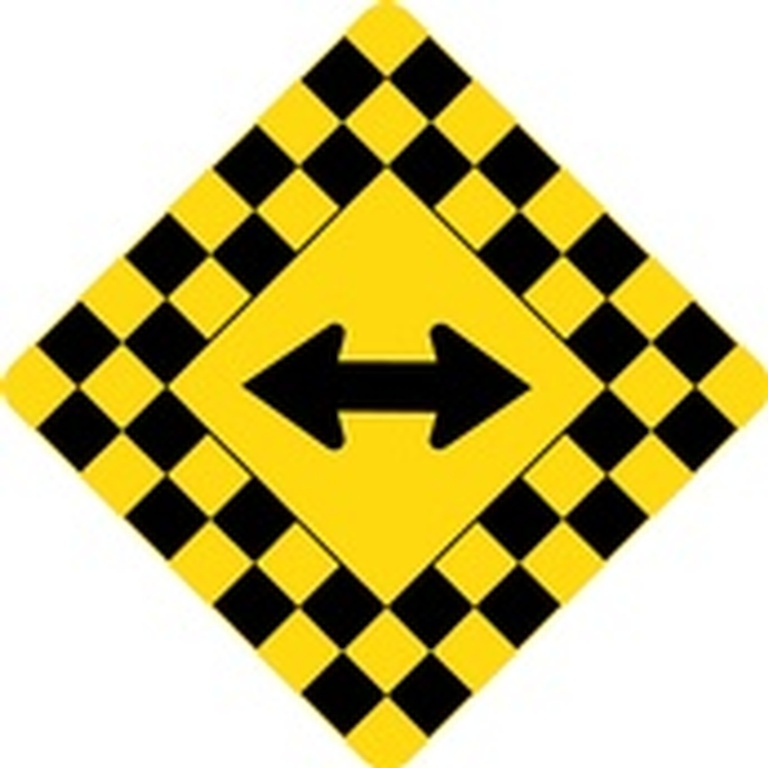 WA Series Checkerboard Left And Right - Regulatory Signage Solutions Belleville by B M R  Mfg Inc