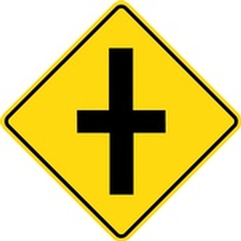 WA Series Intersection 4-Way Uncontrolled - Regulatory Signage Solutions Campbellford by B M R  Mfg Inc