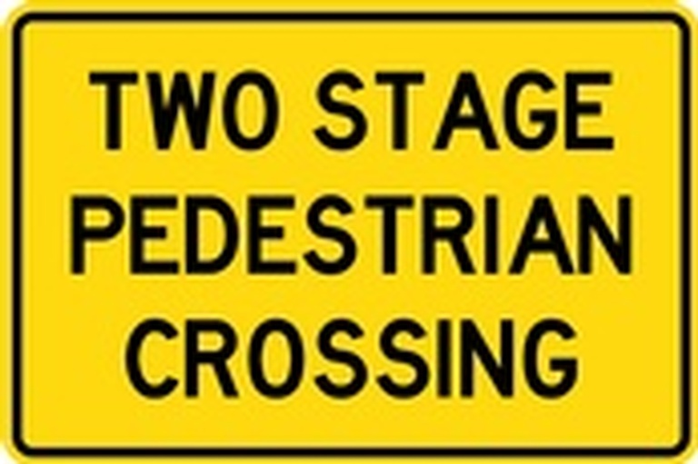 WC Series Two Stage Pedestrian Crossing - Regulatory Signage Solutions Peterborough by B M R  Mfg Inc