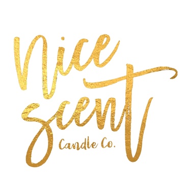 Nice Scent Candle Co. Logo - Graphic Design Services Houston by Design by JT 