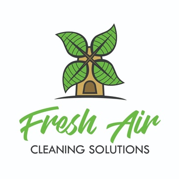 Fresh Air Cleaning Solutions Logo - Graphic Design Services Detroit by Design by JT 