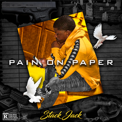 Pain On Paper - Mixtape Cover Design Atlanta by Design by JT