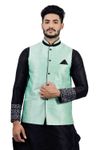 Light Green  Nehru Jacket   RK4128