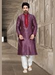 Ornet Maroon Color Kurta Payjama