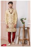 Rich Look Golden Indo Western Sherwani
