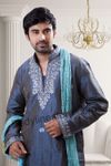 Dark Blue Kurta Pajama BL4048