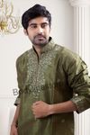 Dark Green Kurta Pajama BL4045