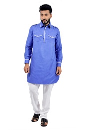 Blue  Pathani Suit  RK4139