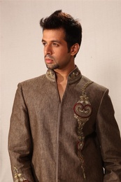 Linen Fabric Indowestern Sherwani BL1010