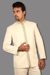 Elegant Cream Jodhpuri Suit BL3045