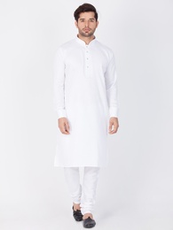 Ethinic White Kurta Pajama