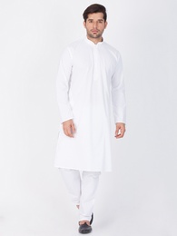 Modern White Kurta Pajama