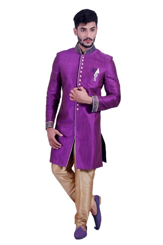 Dark Lavender  Indowestern Sherwani  RK1101